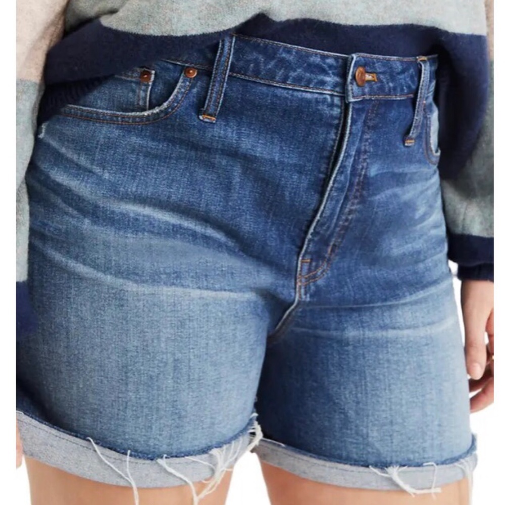 Madewell High Rise Denim Shorts